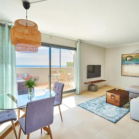 Sea View Penthouse, Pool, Privacy, Lägenhet *